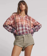 Shorts One Teaspoon Bandits Low Waist Denim Short Faded Khaki Apoella