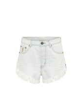 Shorts One Teaspoon Outlaws Mid Waist Denim Shorts Bel Air Blue Apoella