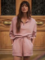 Shorts Varley Atrium High Rise Shorts 4.5 Rose Marl Apoella