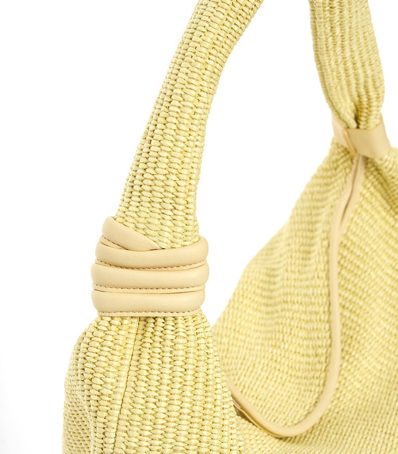 Shoulder Bags Apoella Spetses Straw Hobo Shoulder Bag Yellow O/S / Yellow Apoella