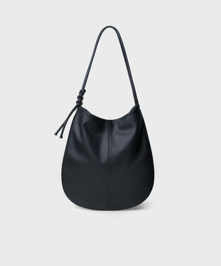 Shoulder Bags Callista Crafts Calypso Shoulder Bag Smooth Leather Black O/S Apoella