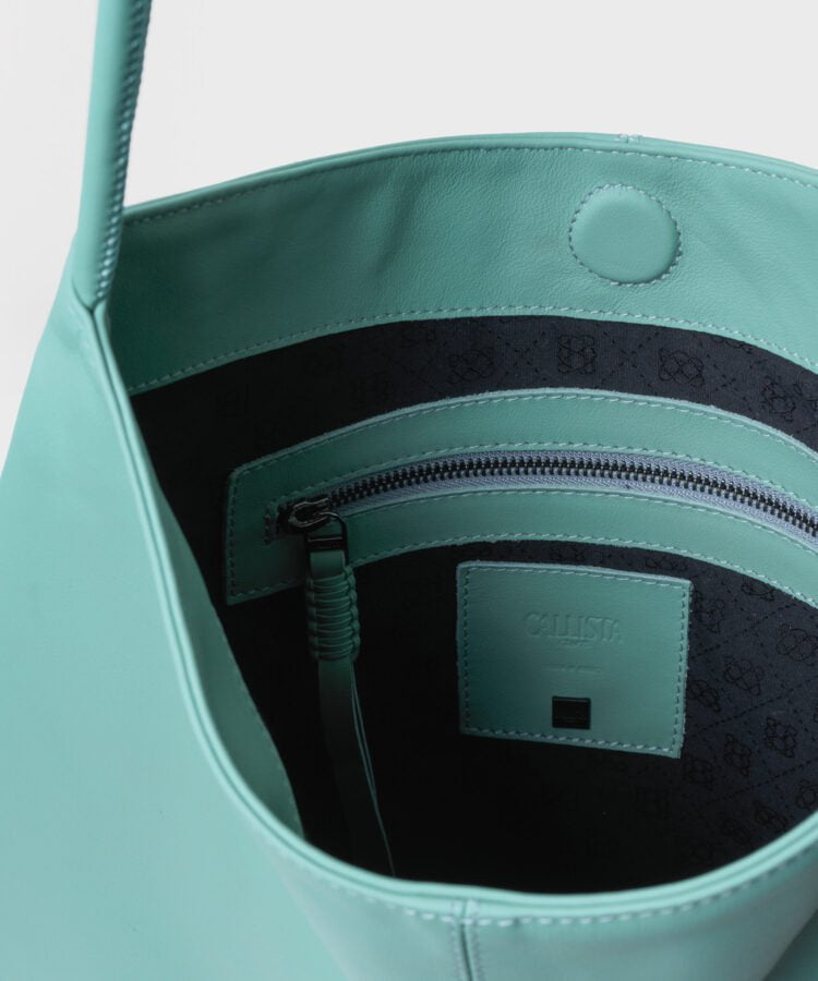 Shoulder Bags Callista Crafts Calypso Shoulder Bag Smooth Leather Mint O/S / Mint Apoella