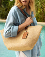 Shoulder Bags Manebi New Basket Bag Natural O/S Apoella