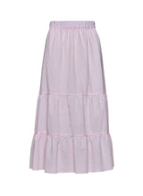 Skirts Apoella Irida Tiered Long Skirt Pink Apoella