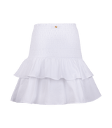Skirts Apoella Nafsika Smocked Short Skirt White / S/M Apoella