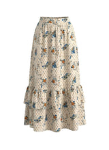 Skirts Borgo De Nor Paulina Skirt Floral Cream Apoella