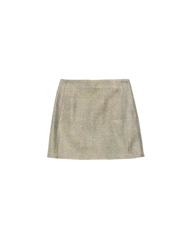 Skirts Zeus n Dione Harmonia Skirt Silver Grey 42 / Silver Apoella