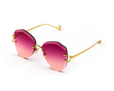 Sunglasses Eyepetizer Articolo Rivoli Gold/Moulin Rouge O/S / Red Apoella