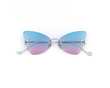 Sunglasses Eyepetizer Beat Blue/violet Lenses Silver Violet / O/S Apoella