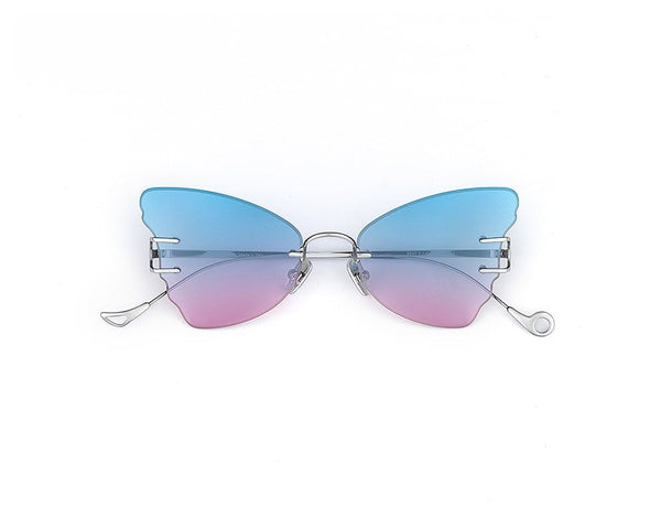 Sunglasses Eyepetizer Beat Blue/violet Lenses Silver Violet / O/S Apoella