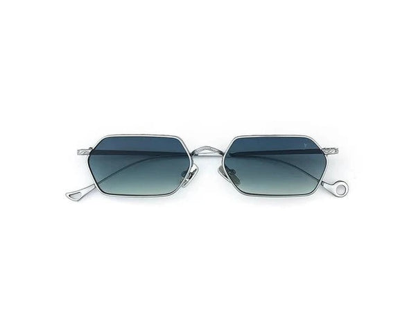 Sunglasses Eyepetizer Cavallet Silver/Blue Gradient Lenses O/S Apoella
