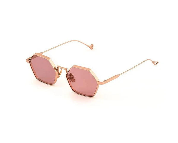 Sunglasses Eyepetizer Churchill Rose Gold/Purple Lenses O/S Apoella