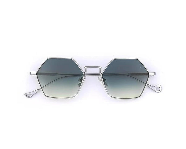 Sunglasses Eyepetizer Churchill Silver/Blue Gradient Lenses O/S Apoella