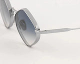 Sunglasses Eyepetizer Derby Silver/Blue Gradient Lenses O/S Apoella