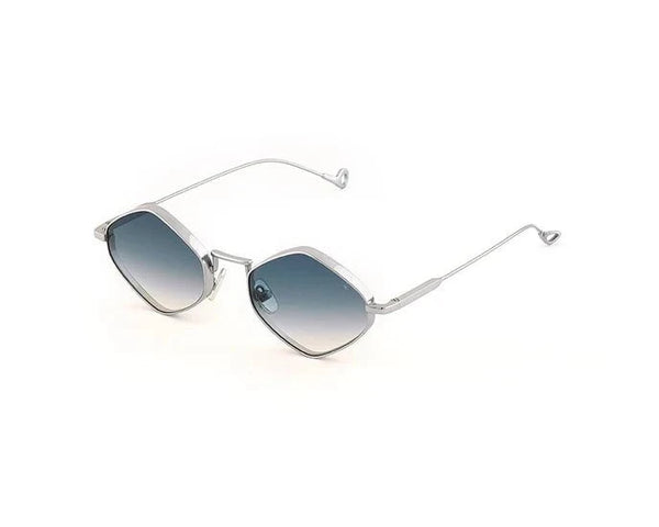 Sunglasses Eyepetizer Derby Silver/Blue Gradient Lenses O/S Apoella