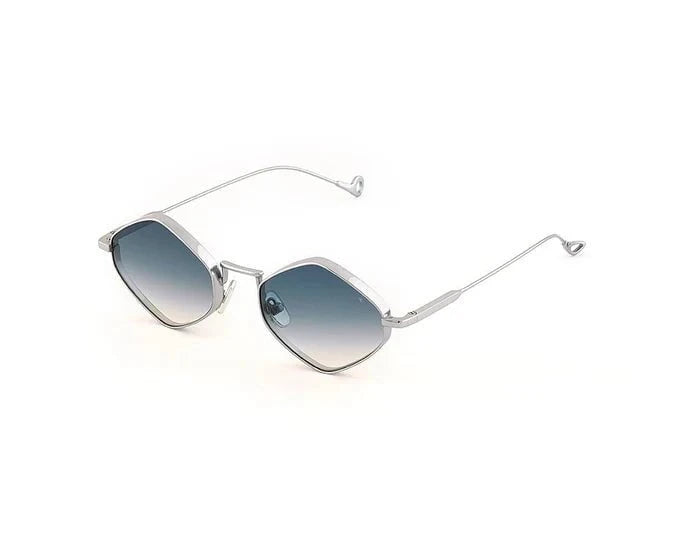 Sunglasses Eyepetizer Derby Silver/Blue Gradient Lenses O/S Apoella