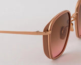 Sunglasses Eyepetizer Honore Brown/Antique Rose Lenses O/S Apoella