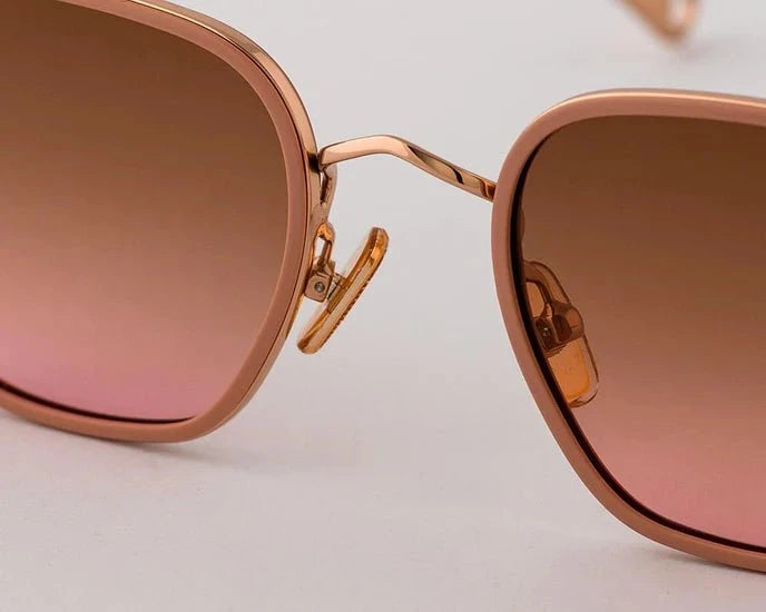 Sunglasses Eyepetizer Honore Brown/Antique Rose Lenses O/S Apoella