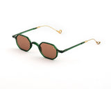 Sunglasses Eyepetizer Lauren Transparent Green/bronze Gradient Lenses Transparent Green Bronze / O/S Apoella
