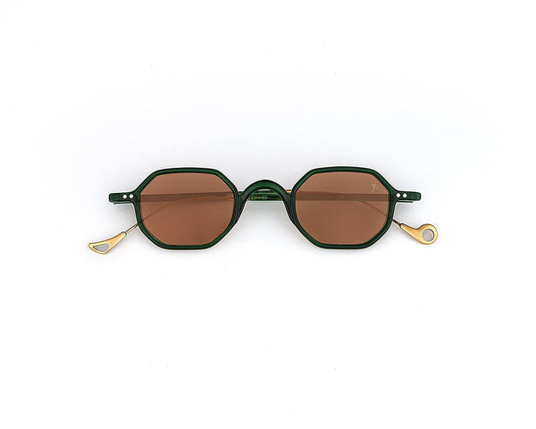 Sunglasses Eyepetizer Lauren Transparent Green/bronze Gradient Lenses Transparent Green Bronze / O/S Apoella