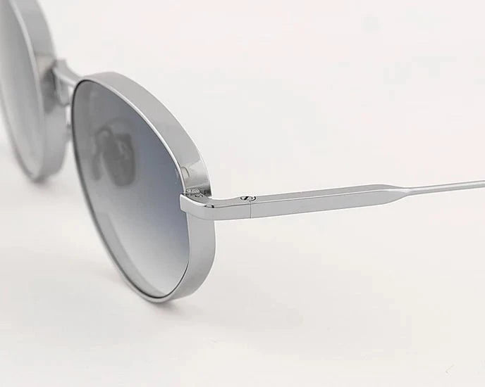 Sunglasses Eyepetizer Louisville Silver/Blue Gradient Lenses O/S Apoella