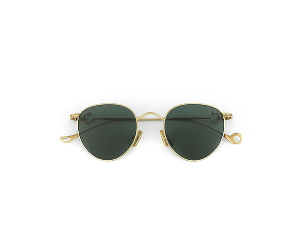 Sunglasses Eyepetizer Lune Green Lenses Gold Green / O/S Apoella