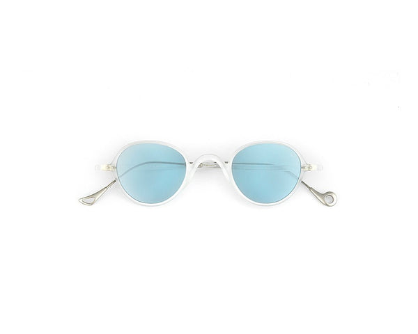 Sunglasses Eyepetizer Re(king) Light Blue Crystal Lenses Silver O/S / Blue Apoella
