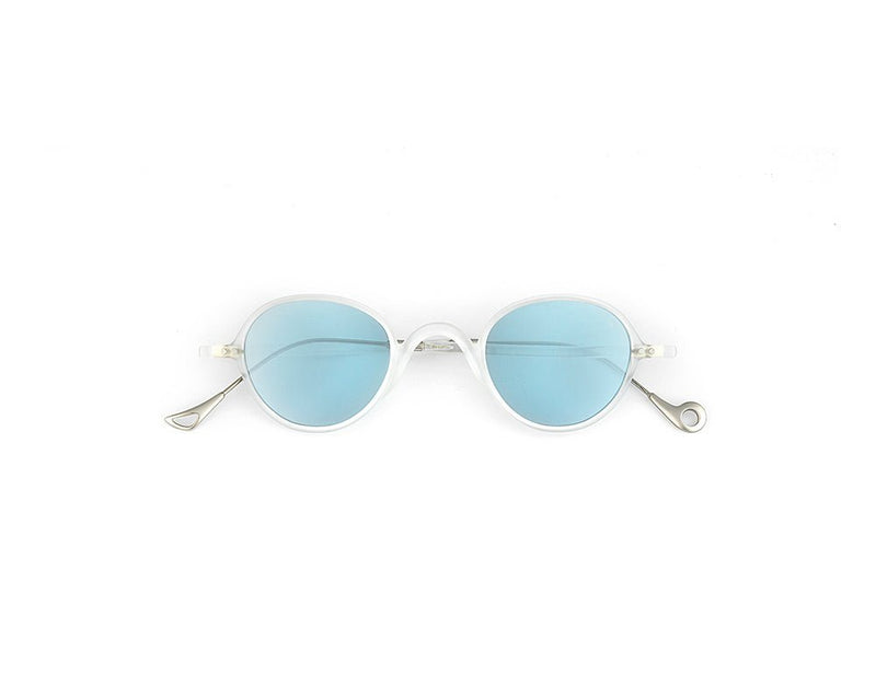 Sunglasses Eyepetizer Re(king) Light Blue Crystal Lenses Silver O/S / Blue Apoella