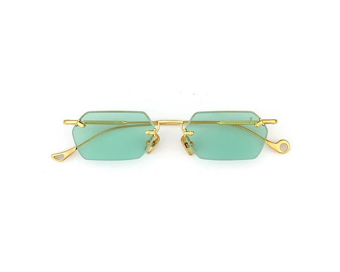 Sunglasses Eyepetizer Tank Gold/Turquoise O/S / Turquoise Apoella