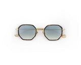 Sunglasses Eyepetizer Tomasso 2 Avana/Green Gradient Lenses O/S Apoella