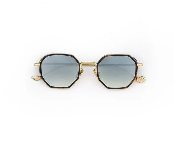 Sunglasses Eyepetizer Tomasso 2 Avana/Green Gradient Lenses O/S Apoella