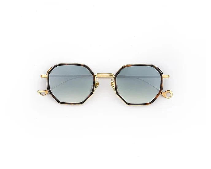 Sunglasses Eyepetizer Tomasso 2 Avana/Green Gradient Lenses O/S Apoella
