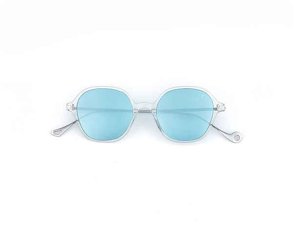 Sunglasses Eyepetizer Windsor Crystal Light Blue Lenses Silver Blue / O/S Apoella