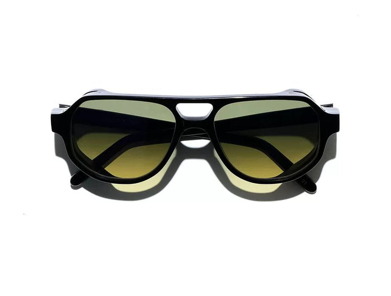Sunglasses L.G.R. Asmara Explorer Yellow Grad. Photochromic Lenses Black O/S Apoella