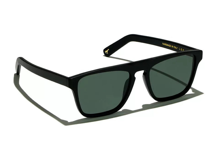 Sunglasses L.G.R. Luanda II Grey Polarized Lenses Black Matt O/S Apoella