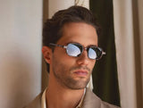 Sunglasses L.G.R. Marrakech Green G15 Lenses Havana Scuro O/S Apoella