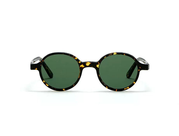 Sunglasses L.G.R. Reunion Flat Green Lenses Havana Scuro O/S Apoella