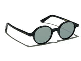 Sunglasses L.G.R. Reunion Flat Grey Lenses Black O/S Apoella
