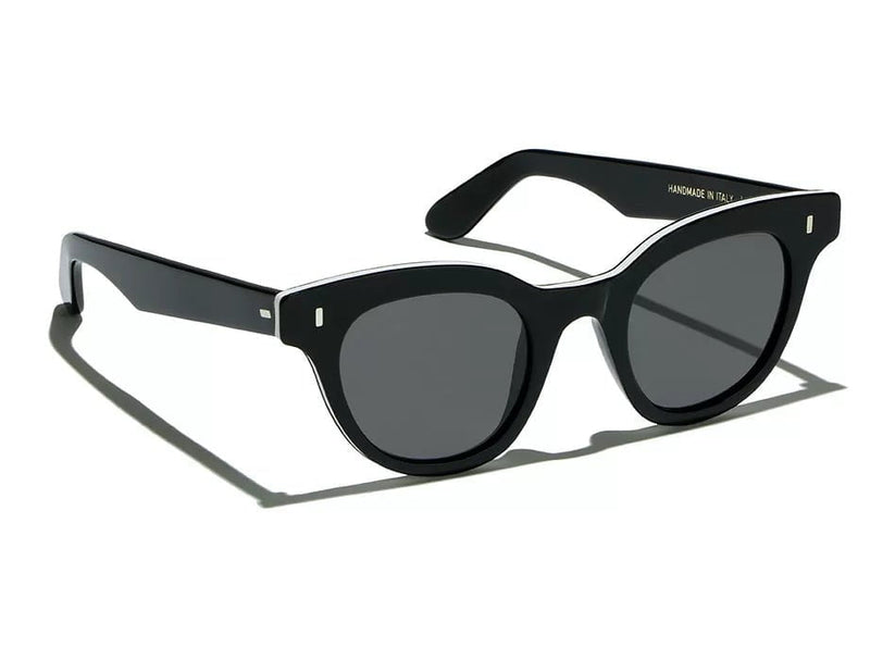 Sunglasses L.G.R. Turkana Skin Grey Lenses Black/white Leather O/S Apoella