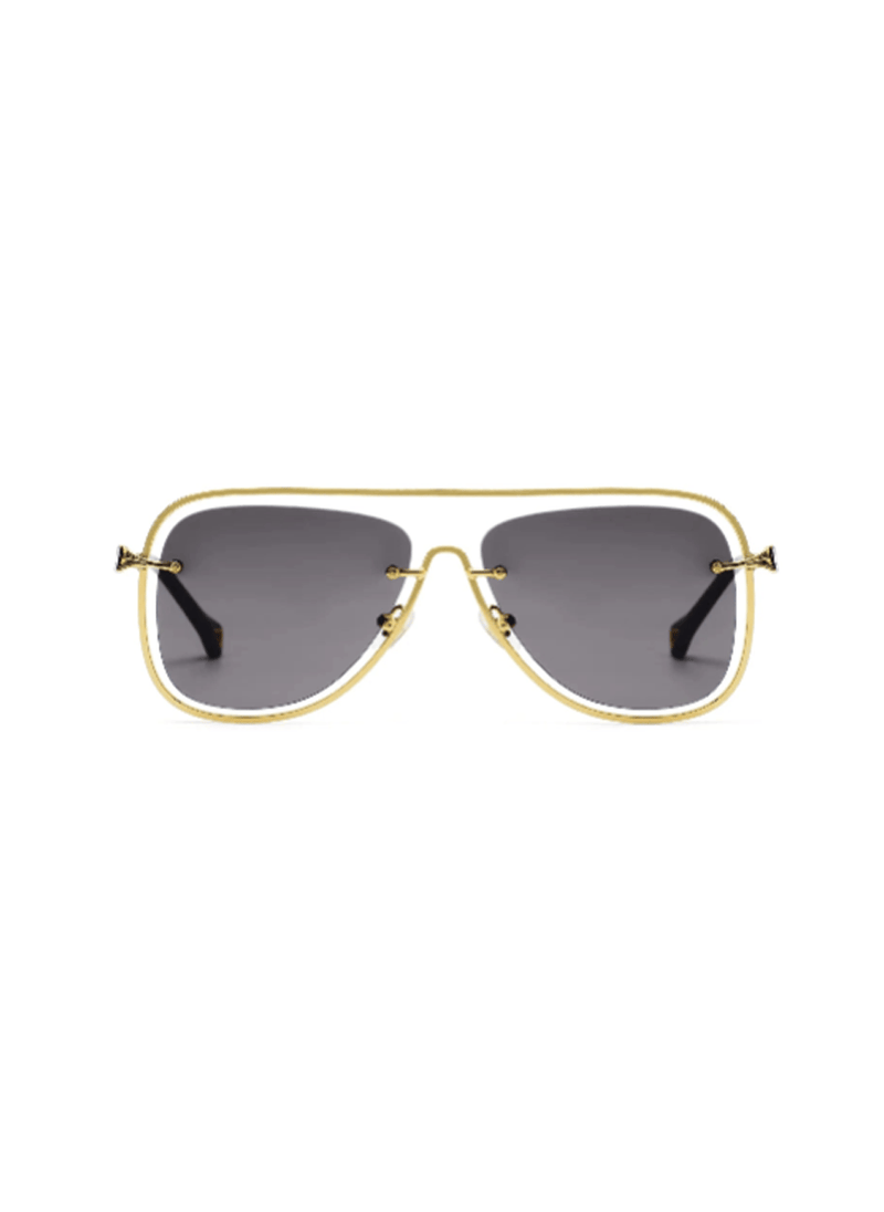 Sunglasses Zeus n Dione Syros Sunglasses Black/Gold O/S Apoella