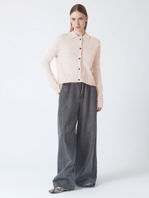 Sweater Absolut Cashmere Agnese Cardigan Cream Apoella