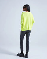 Sweater Absolut Cashmere Angele V Neck Sweater Neon Lemon Apoella