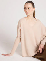 Sweater Absolut Cashmere Camille V Neck Sweater Shell Apoella