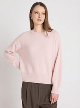 Sweater Absolut Cashmere Caterina Crew Neck Sweater Ballerina Apoella