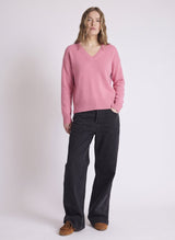 Sweater Absolut Cashmere Felicie V Neck Sweater Candy Apoella