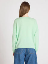 Sweater Absolut Cashmere Kaira Crew Neck Sweater Pastel Green Apoella