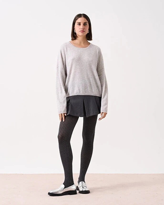 Sweater Absolut Cashmere Kaira Sweater Light Heather Grey Apoella