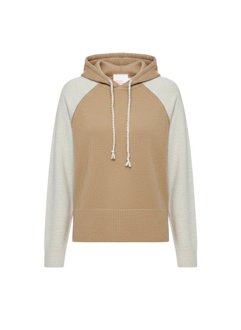Sweater Absolut Cashmere Yuna Hoodie Combo Turron Cloud Apoella