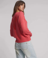 Sweater One Teaspoon Lips Of Love Zip Sweater M / Pink Apoella