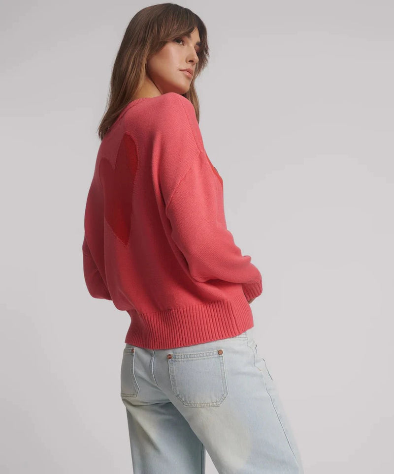 Sweater One Teaspoon Lips Of Love Zip Sweater M / Pink Apoella